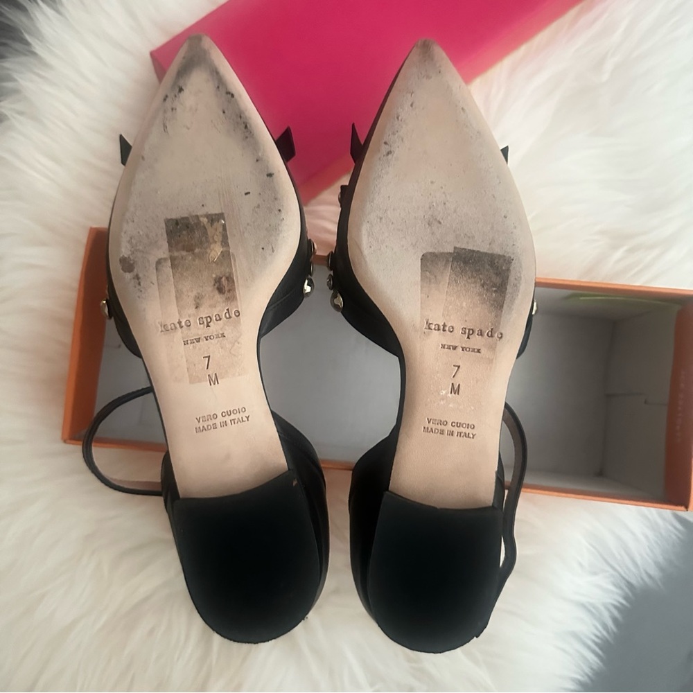 Kate Spade Black Studded Flats 🇮🇹 - Picture 4 of 5